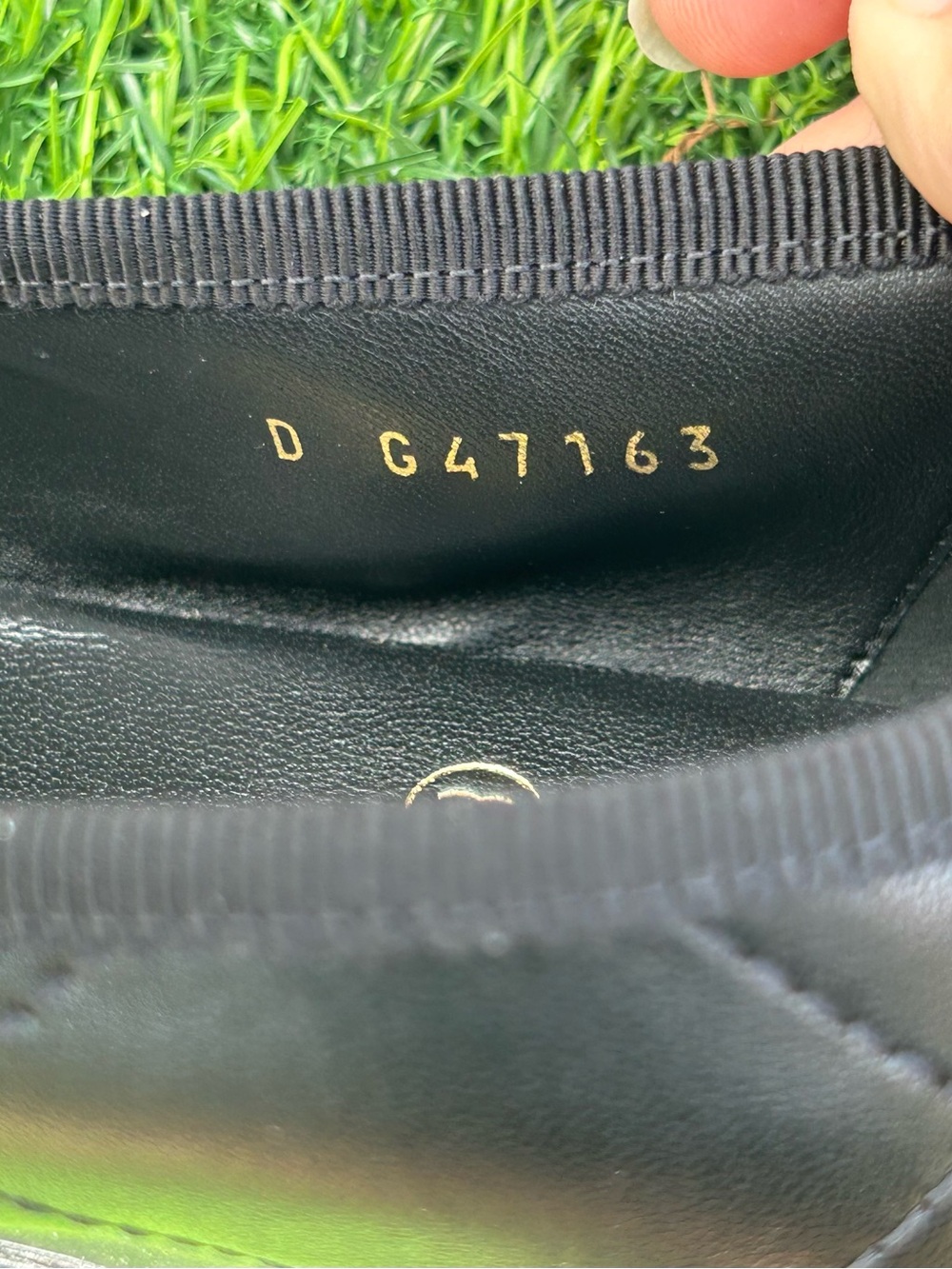 CHANEL CAMBON COCO BEACH 2026M BALLET FLATS BLACK LEATHER LARGE WHITE CC LOGO 38 - Picture 13 of 16